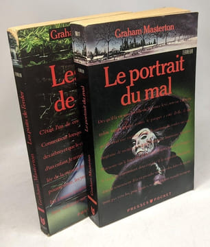 Le Portrait du mal + Les puits de l'enfer --- 2 livres. Masterton Graham