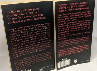 Le Portrait du mal + Les puits de l'enfer --- 2 livres