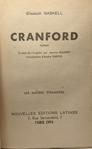 Cranford / Les maîtres étrangers