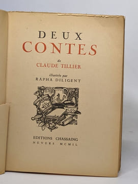 Deux contes. Tillier Claude