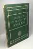 Chateaux et manoirs en Angleterre (1947) + L'Angleterre et son gouvernement (1945) + Les syndicats anglais (1945) --- 3 livres collection l'Angleterre ...