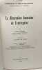 La dimension humaine de l'entreprise / collection Hommes et Organisations. Douglas M McGregor