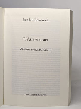 L'Asie et nous. Domenach Jean-Luc