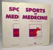 Sports et medecine - tomes 1 et 2. Monod Vandewalle