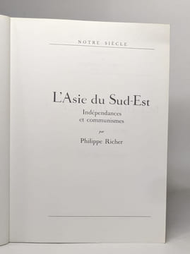 L'asie du sud-est. Richer Philippe