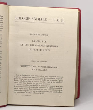 Biologie animale. Aron Grassé