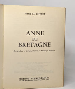 Anne de bretagne