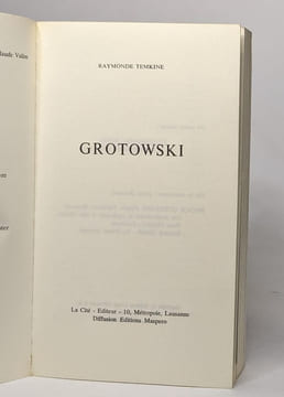 Grotowski. Temkine Raymonde