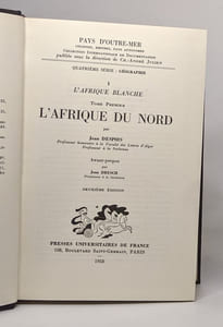 L'afrique blanche - tome premier l'afrique du nord