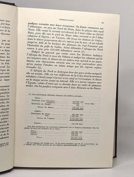 L'afrique blanche - tome premier l'afrique du nord. Despois Jean