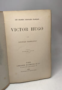 Victor hugo - les grands écrivains français - 4e éd