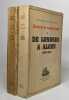 Envers et contre tout - tomes 1 et 2: I De londres à Alger (1940-1942) / II d'Alger à paris (1942-1944). Soustelle Jacques