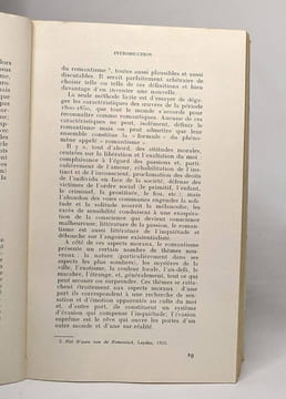 Anthologie du dix-huitième siècle romantique. Bousquet Jacques