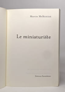 Le miniaturiste