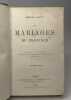 Les mariages de province. La fille du Chanoine - Mainfroi - L'album du régiment - Etienne - 2e édition. About Edmond