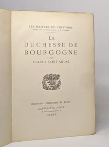 La duchesse de Bourgogne