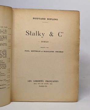 Stalky & cie. Kipling Rudyard