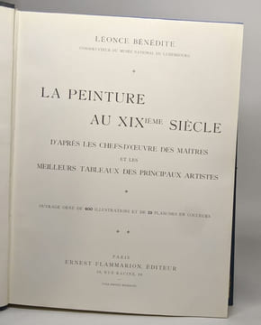 La peinture au XIXe siècle. Bénédite Léonce