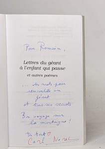 Lettres du géant à l'enfant qui passe et autres poèmes