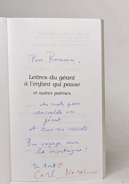 Lettres du géant à l'enfant qui passe et autres poèmes. Norac Carl