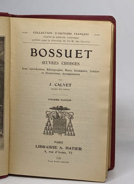 Bossuet oeuvres choisies. Calvet J