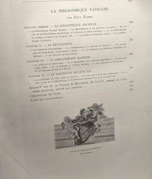 Le Vatican : les papes et la civilisation le gouvernement central de l'eglise. Iintroduction par Cardinal Bourret.Ouvrage illustre de 2 gravures au ...