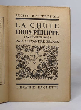 La chute de Louis-Philippe (24 février 1848). Zévaès Alexandre