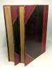 Les misérables - deux volumes - 5 parties complet - livres grand format. Hugo