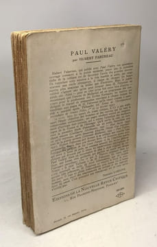 Paul Valery. Fabureau Hubert