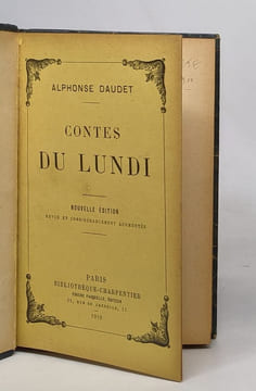 Contes du lundi. Daudet Alphonse