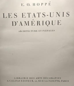 Les États-Unis d'Amérique. Architecture et Paysages