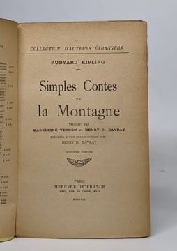 Simples contes de la montagne. Kipling Rudyard