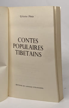Contes Populaires Tibetains. Anonyme