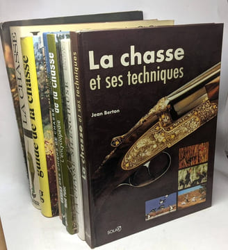 8 livres sur la chasse: La chasse silencieuse + Points de vues et contrastes de la chasse + Guide de la chasse et de ses à côtés + Toutes nos chasses ...