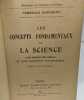 Les concepts fondamentaux de la science leur signification réelle et leur acquisition psychologique - traduit par Rougeier. Enriques Federigo