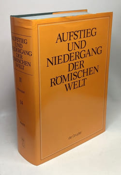 PRINCIPAT Bd.14 Recht (Materien Fortsetzung) - Aufstieg und Niedergang der römischen Welt. Temporini Hildegard