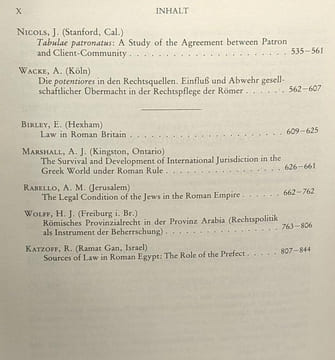 PRINCIPAT Bd.13 Recht (Normen Verbreitung Materien) - Aufstieg und Niedergang der römischen Welt. Temporini Hildegard