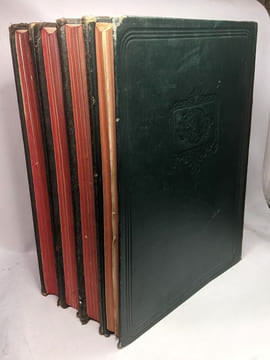 Panorama de la guerre - TOMES 4-5-6-7 (La Victoire supplément au Panorama de la guerre précédé de l'Allemagne vaincue -. Levêque Henri Colonel Rousset