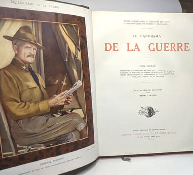 Panorama de la guerre - TOMES 4-5-6-7 (La Victoire supplément au Panorama de la guerre précédé de l'Allemagne vaincue -. Levêque Henri Colonel Rousset