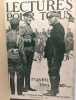 Lecture pour tous - 4 années en 7 volumes: 1915 à 1918 + un volume contenant Octobre Nobembre Décembre de 1914 et 1917. Collectif