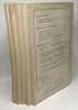 Bulletin de la société préhistorique française - année 1960 -TOME LVII - Fascicules:1-2 + 3-4 + 5-6 +7-8 +9-10+. Collectif