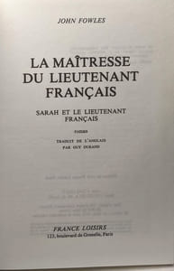 La maitresse du lieutenant français. sarah et le lieutenant français