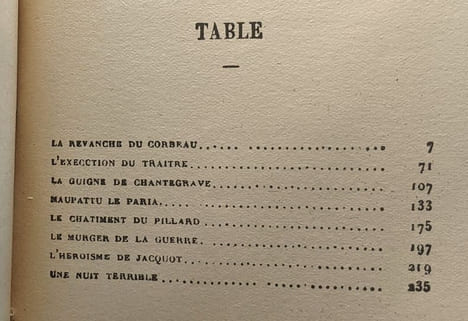 La revanche du corbeau Nouvelles histoires de bêtes. louis Pergaud