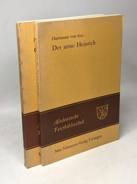 Der arme heinrich + Gregorius / altdeutsche textbibliothek. Hartmann Von Aue