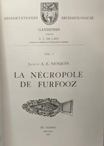 La nécropole de furfooz jacques - Dissertationes archaeologicae gandenses VOL. I