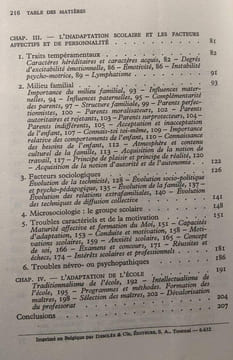 L'hécatombe scolaire - Coll. psychologie et sciences humaines. Bastin Georges