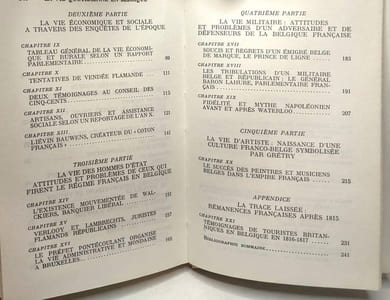 La vie quotidienne en Belgique sous le régime français 1792 1815
