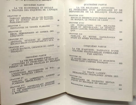 La vie quotidienne en Belgique sous le régime français 1792 1815. Cathelin Jean