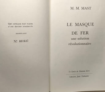 Le Masque de Fer: une Solution Révolutionnaire