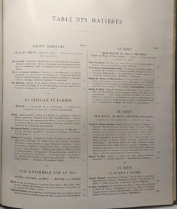L'Allemagne contemporaine illustré. Géographie illustrée - 22 cartes dont 8 en couleurs - 588 reproductions photographiques
